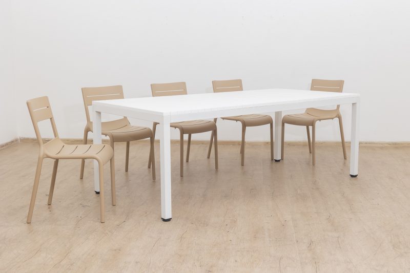 theo - 2.1m outdoor dining + weston chairs