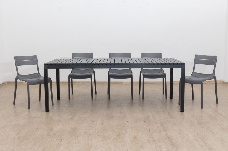theo - 2.1m outdoor dining + weston chairs