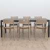 theo - 2.1m outdoor dining + weston chairs