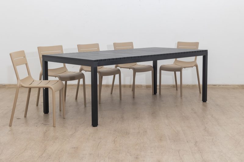 theo - 2.1m outdoor dining + weston chairs