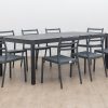 theo - 2.1m outdoor dining + trent chairs