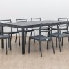 theo - 2.1m outdoor dining + trent chairs