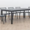 theo - 2.1m outdoor dining + trent chairs