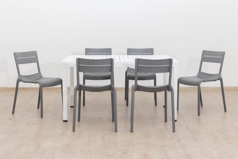 theo - 1.4m outdoor dining + weston chairs