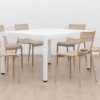 theo - 1.4m outdoor dining + weston chairs