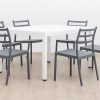 theo - 1.4m outdoor dining + trent chairs