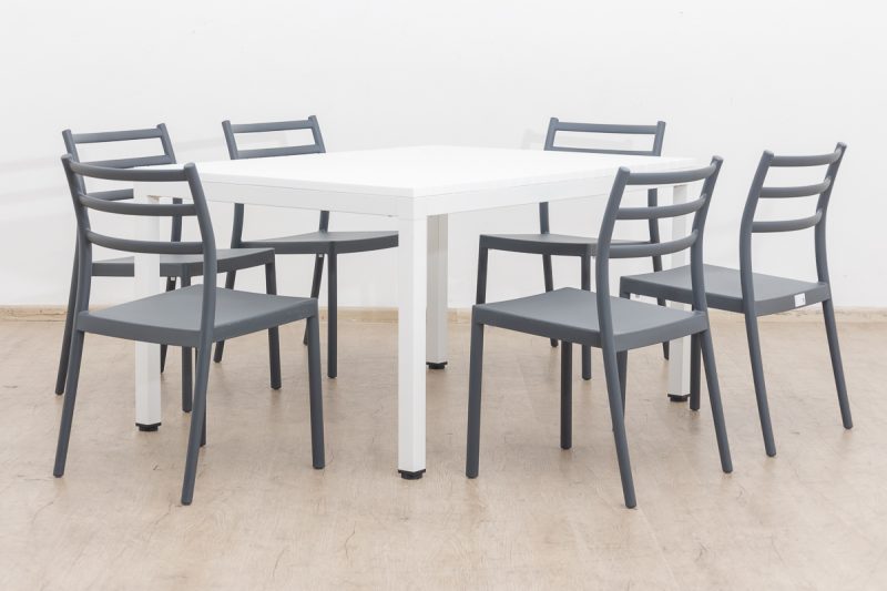 theo - 1.4m outdoor dining + trent chairs