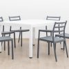 theo - 1.4m outdoor dining + trent chairs