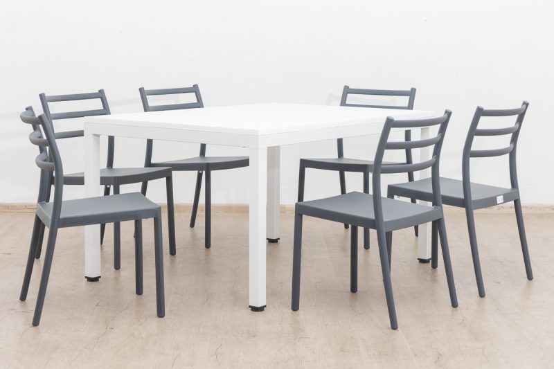 theo - 1.4m outdoor dining + trent chairs