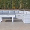 dune outdoor corner sofa + coffee table