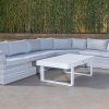 dune outdoor corner sofa + coffee table