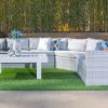 dune outdoor corner sofa + coffee table