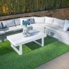 dune outdoor corner sofa + coffee table