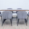 drake-1.8m dining table + 6 marisol chairs