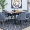 drake-1.8m dining table + 6 marisol chairs