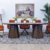 hillhurst dining table + 8 tonic chairs