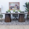 hillhurst dining table + 8 tonic chairs