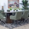 hillhurst dining table + 8 tonic chairs