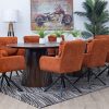 hillhurst dining table + 8 tonic chairs