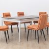 basalto dining table + 6 mimo chairs