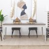 basalto dining table + 6 mimo chairs