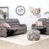 dakota 6 seater fabric recliner sofa (3+2+1)