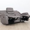 dakota 6 seater fabric recliner sofa (3+2+1)