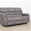 dakota 6 seater fabric recliner sofa (3+2+1)