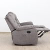 dakota 6 seater fabric recliner sofa (3+2+1)