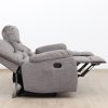 dakota 6 seater fabric recliner sofa (3+2+1)