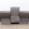 dakota 6 seater fabric recliner sofa (3+2+1)