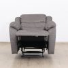 dakota 6 seater fabric recliner sofa (3+2+1)