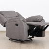 dakota 6 seater fabric recliner sofa (3+2+1)