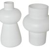 home decor -97510- set of two- glass vase