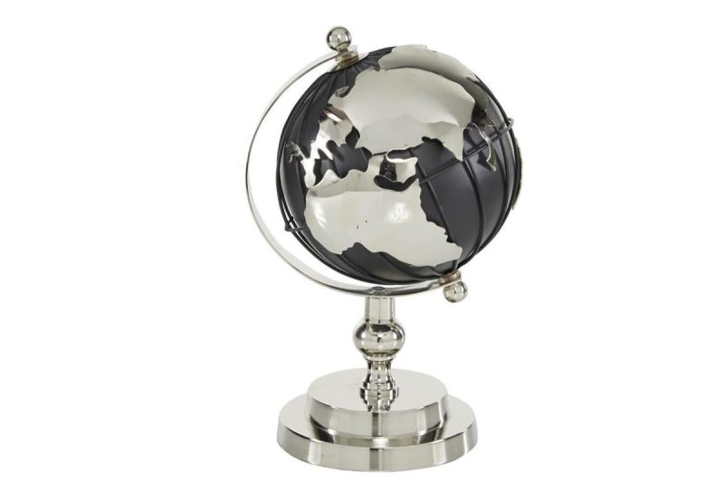 home decor -67786- black glass globe