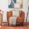 riva fabric accent chair