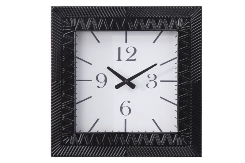 home decor -64914- metal clock