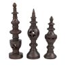 home decor -81479- set of three- finials