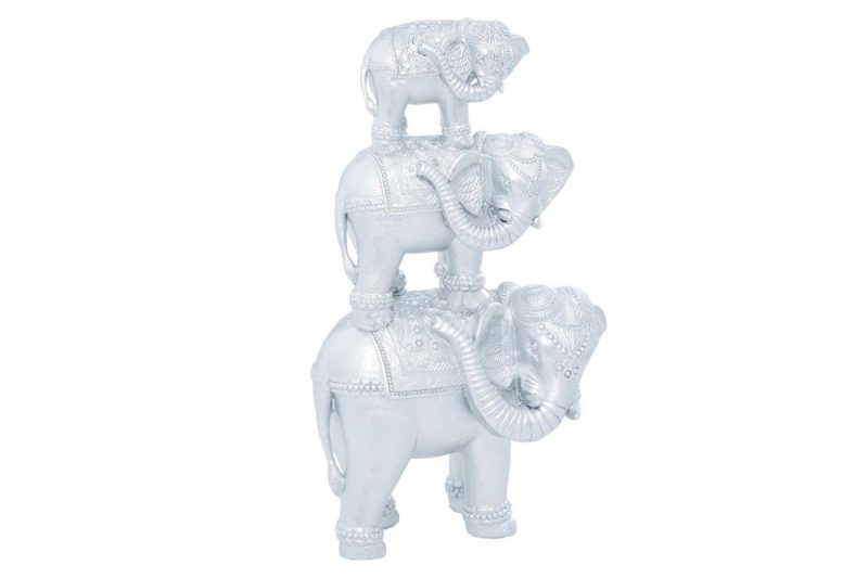 home decor -58069- resin elephant sculpture