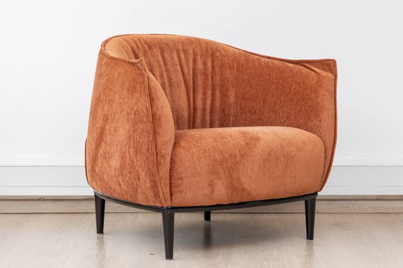 riva fabric accent chair