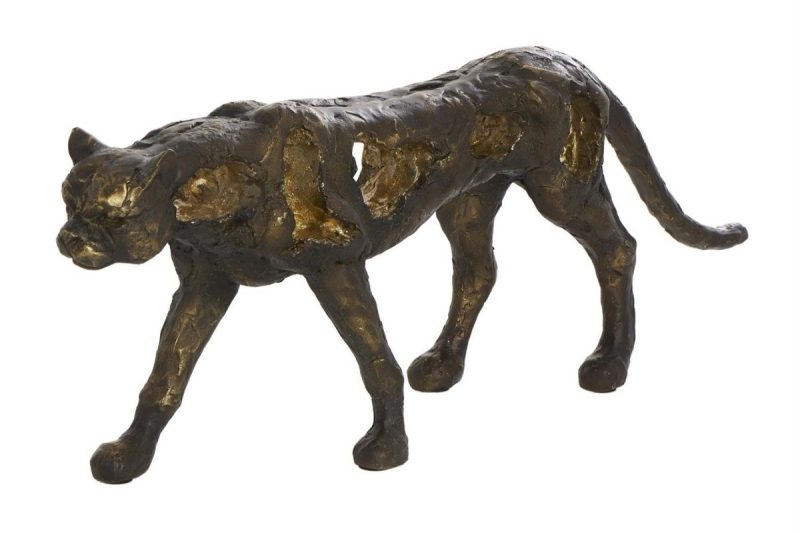 home decor -31113- leopard sculpture