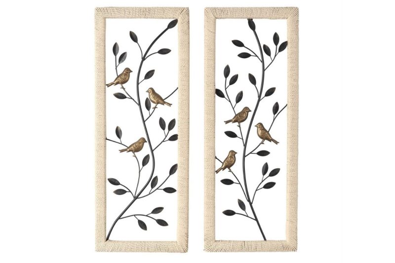 home decor -30125- set of two- wall decor