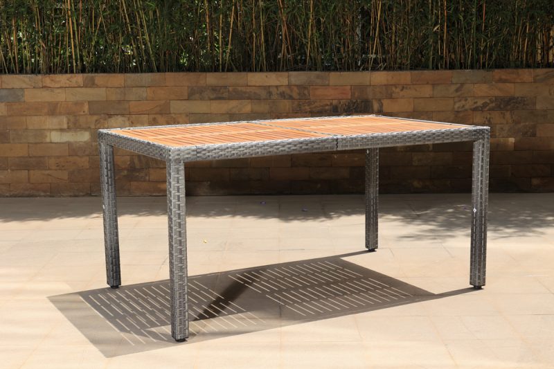 lena outdoor dining table + 6 chairs