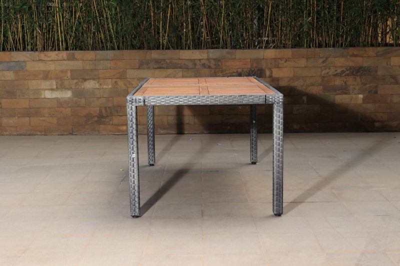 lena outdoor dining table + 6 chairs