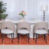 riga dining table + 8 chairs