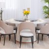 riga dining table + 6 chairs