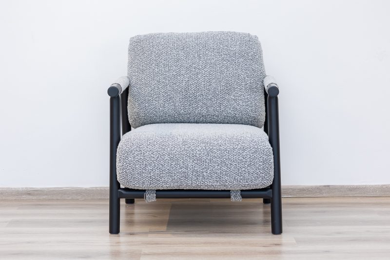 georjio 7 seater fabric sofa (3+2+1+1) + 2 ottomans