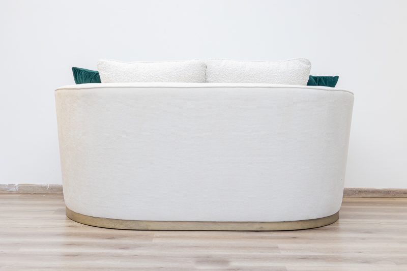 soho 7 seater fabric sofa (3+2+1+1) + 2 ottomans