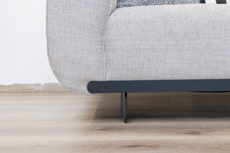 georjio 7 seater fabric sofa (3+2+1+1) + 2 ottomans