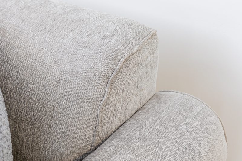 georjio 7 seater fabric sofa (3+2+1+1) + 2 ottomans